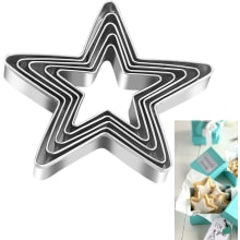 Product image of Tmflexe Stars Cookie Cutter
